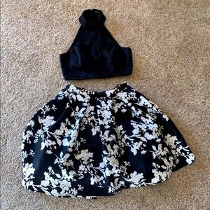 2 piece dress worn once!